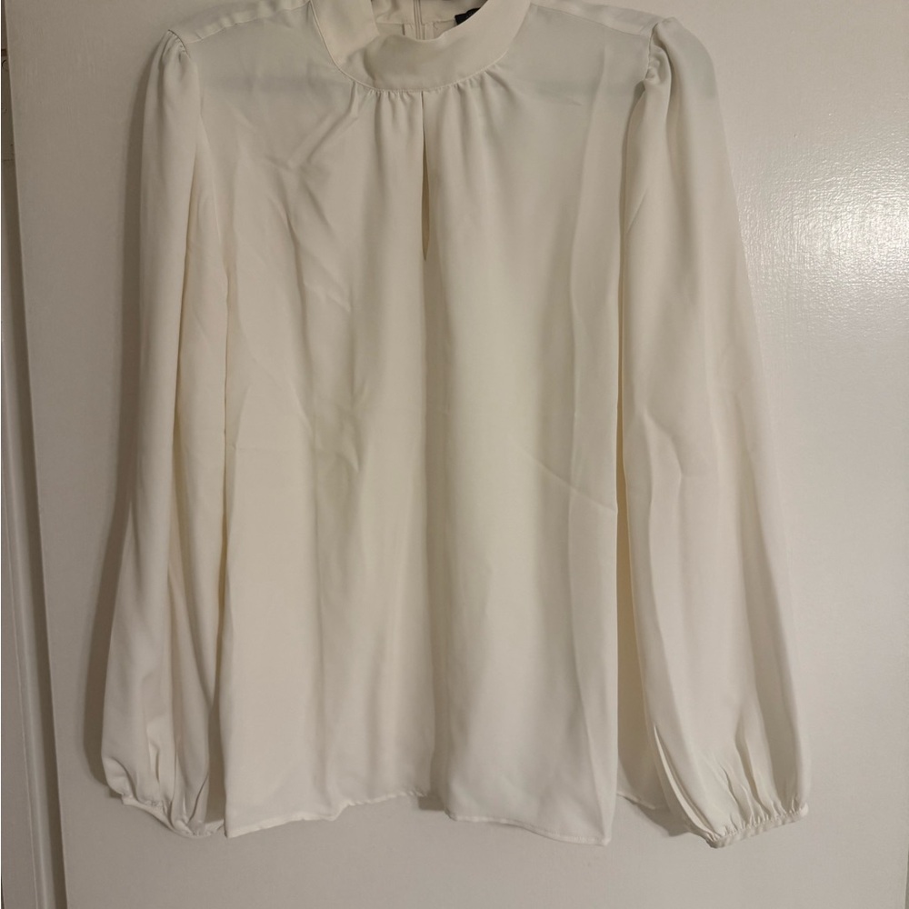 Ann Taylor Cream Blouse